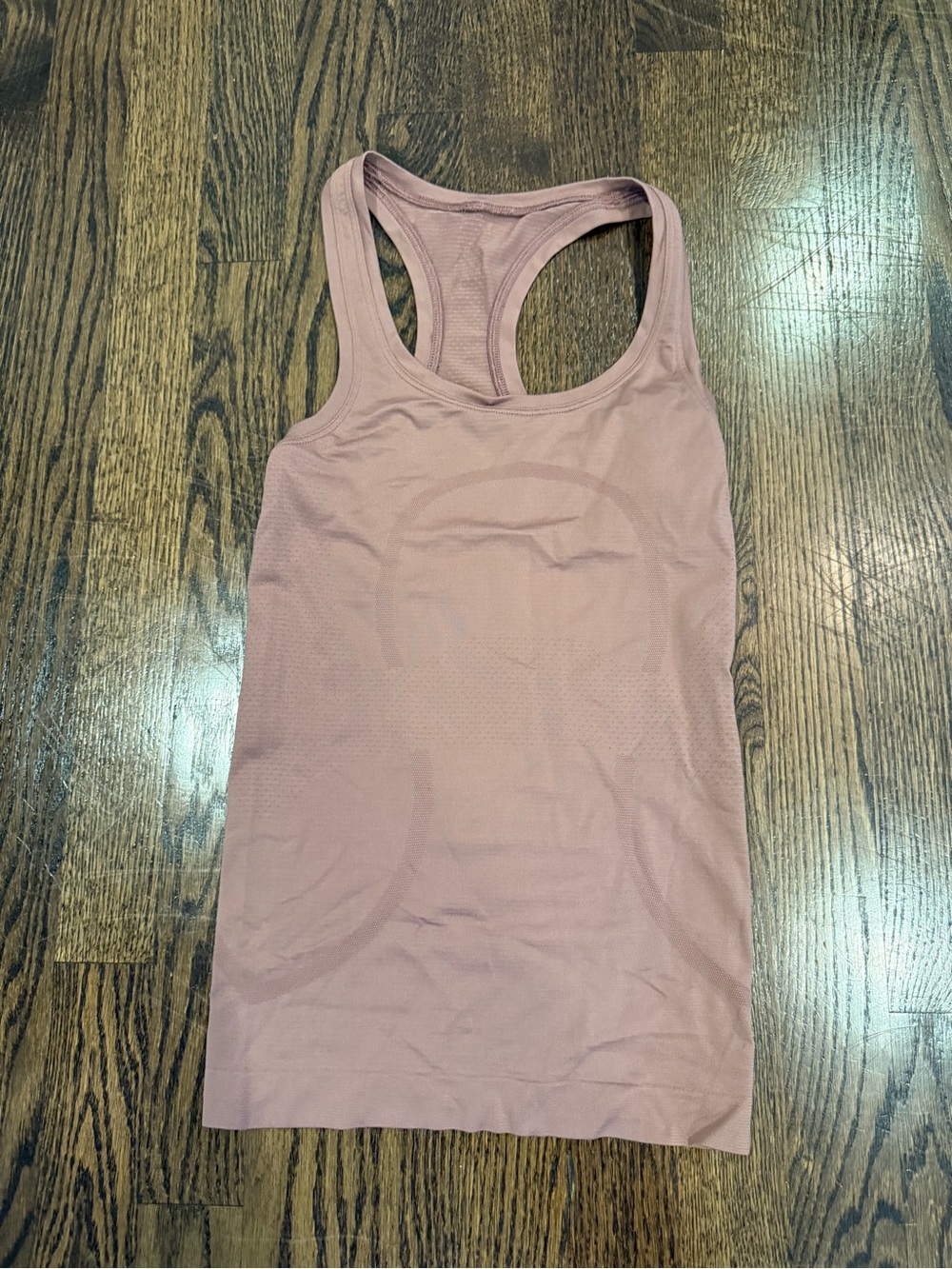 lululemon athletica Seamless Racerback Tank in Dusty Pink